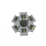 Подложка LED Mount 1pcs RGB 4pin (19mm)